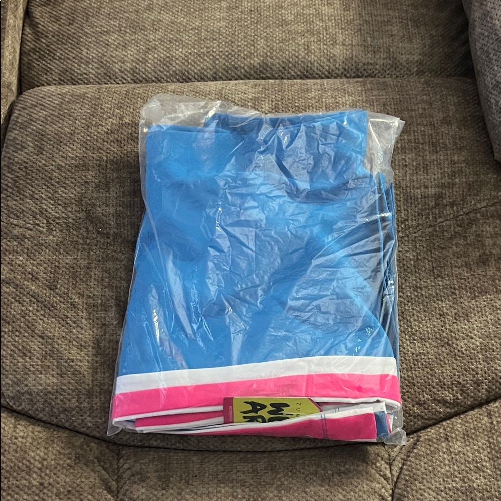 Zumba Fitness Blue and Pink Track Pants